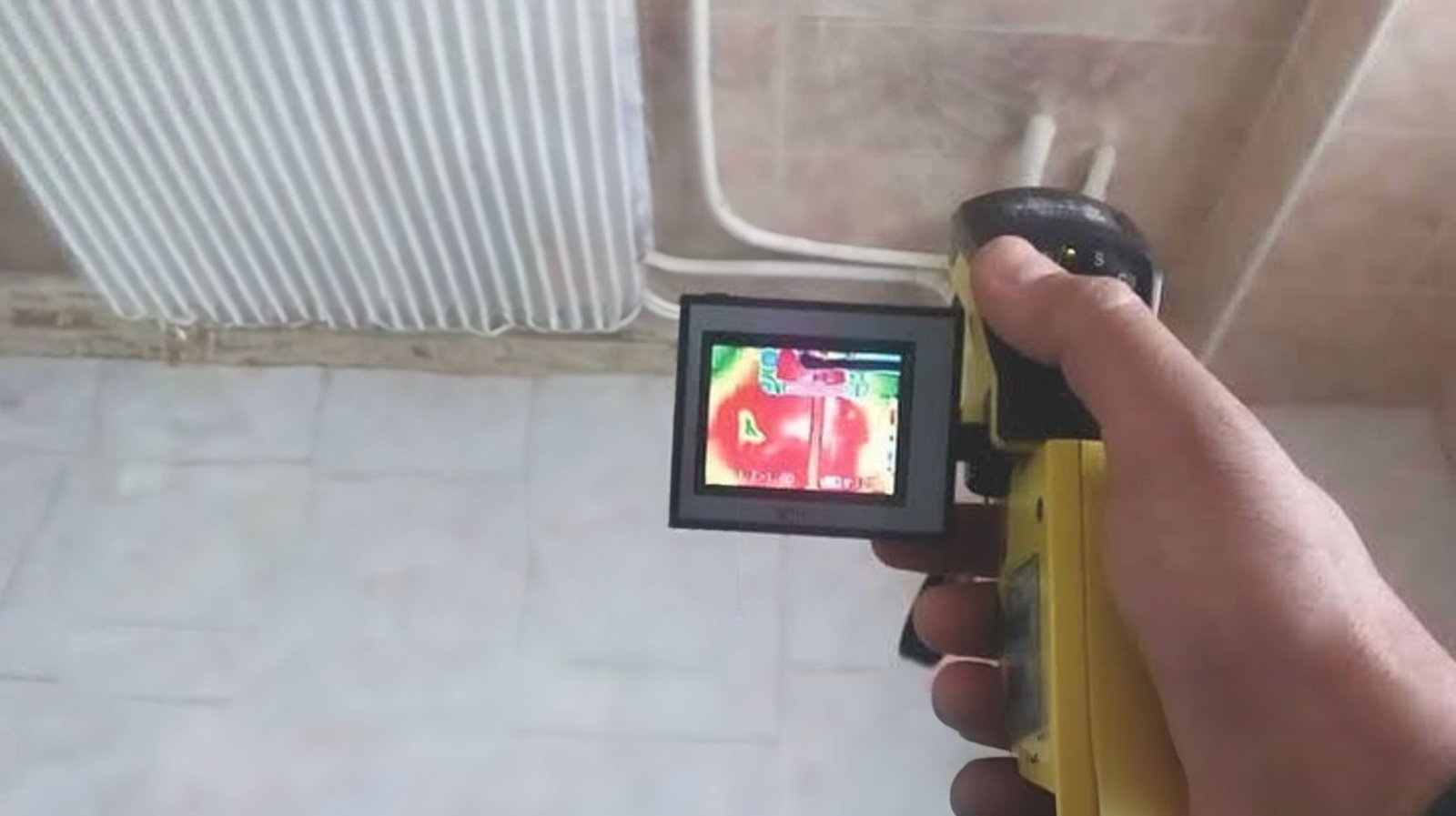 termal kamera ile su kaçağı tespiti